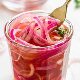 Red onion pickle